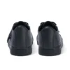 Zapatos Tovni Lacer de piel sintética para niños, unisex, negros