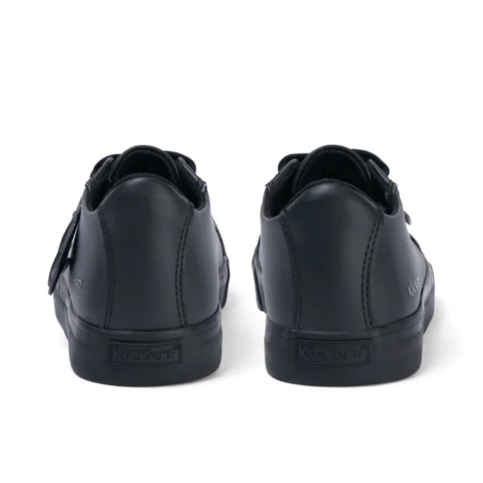 Zapatos Tovni Lacer de piel sintética para niños, unisex, negros