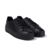 Zapatos Tovni Stack de piel para mujer joven, color negro