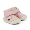 Zapatos unisex para bebé Softer Hi Baby de piel rosa claro