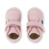 Zapatos unisex para bebé Softer Hi Baby de piel rosa claro